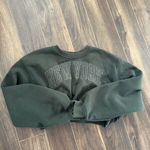Zara Green New York Sweater